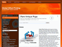 Tablet Screenshot of globaloffsetprinting.com
